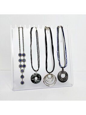 NECKLACE BRACELET JEWELRY ORGANIZER Clear acrylic
